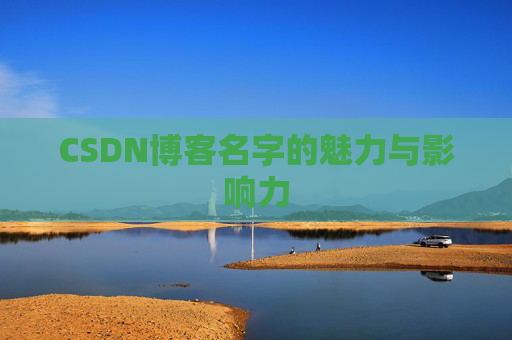 CSDN博客名字的魅力与影响力